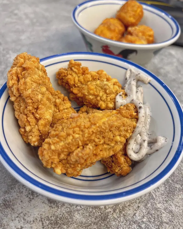 黑松露醬炸單骨雞翼