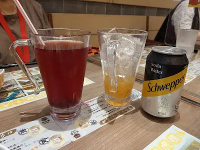 洛神花蜜、柚子蜜梳打