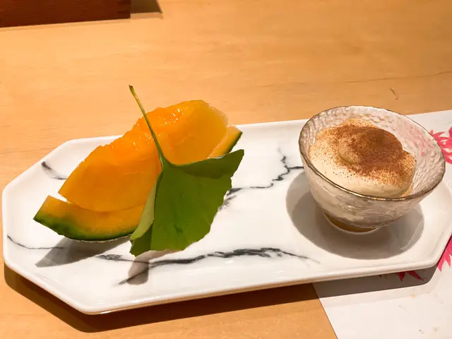 北海道富良野赤肉蜜瓜,自家製tiramisu