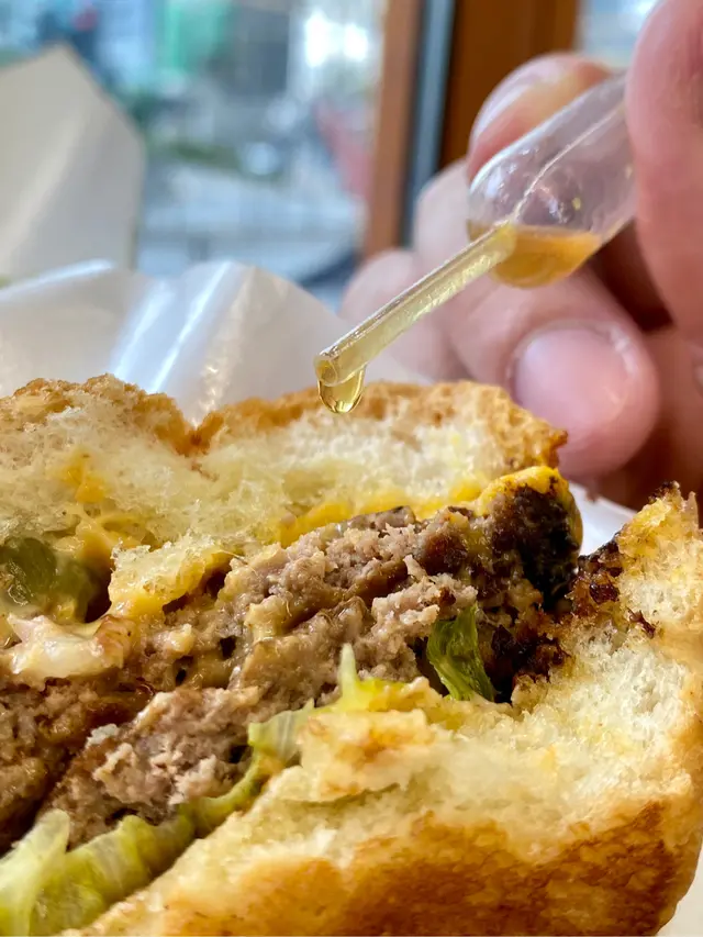 威士忌芝士手打和牛漢堡