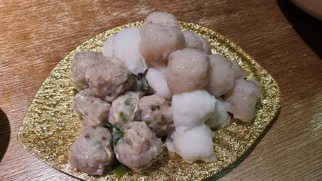 手打鯪魚丸,墨魚手打丸,蝦丸手打丸
