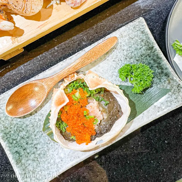 松葉蟹蓋甲羅燒