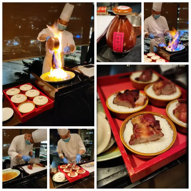 堂弄玫瑰露叉燒豬油撈飯（$100/位；六位起）