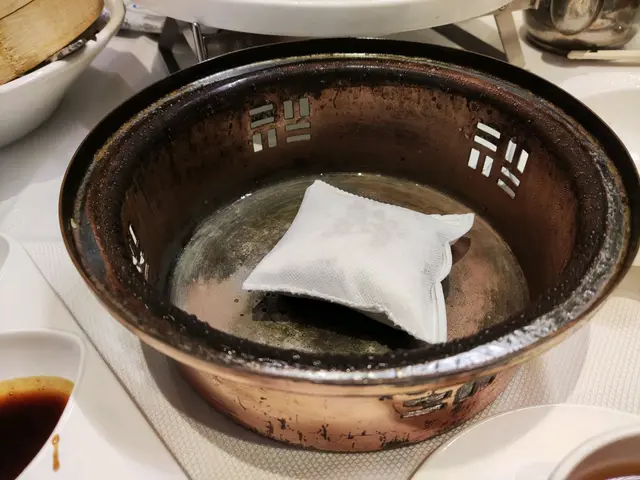 暖爐入面係咁，用這包東西加熱爐中的水，有水蒸氣約半小時
