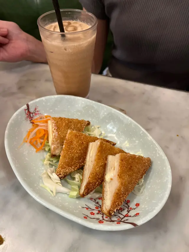 法式芝士蝦多士