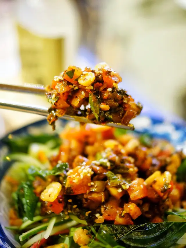 越式發酵茶葉沙律