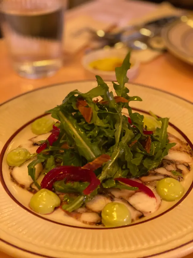 Octopus  Carpaccio