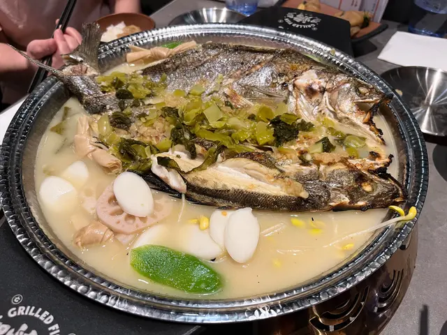 蒜香酸菜口味-海鱸魚