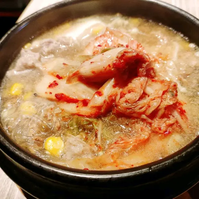 泡菜烤肉豆腐鍋