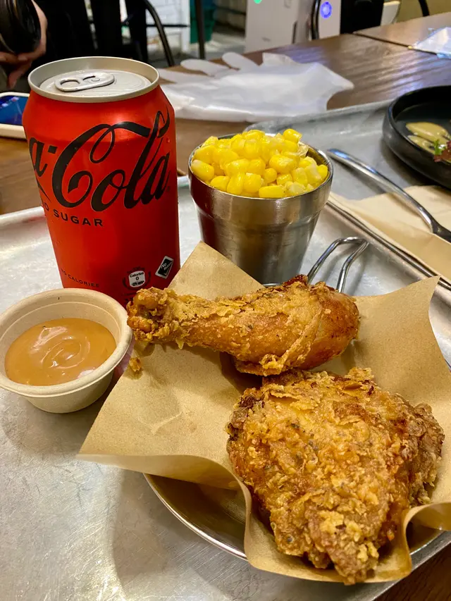 滋味脆雞套餐