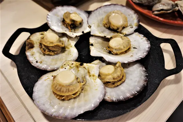 烤日本帆立貝