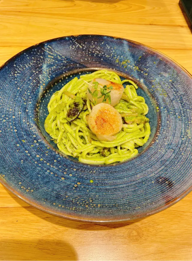 青醬帶子意大利粉