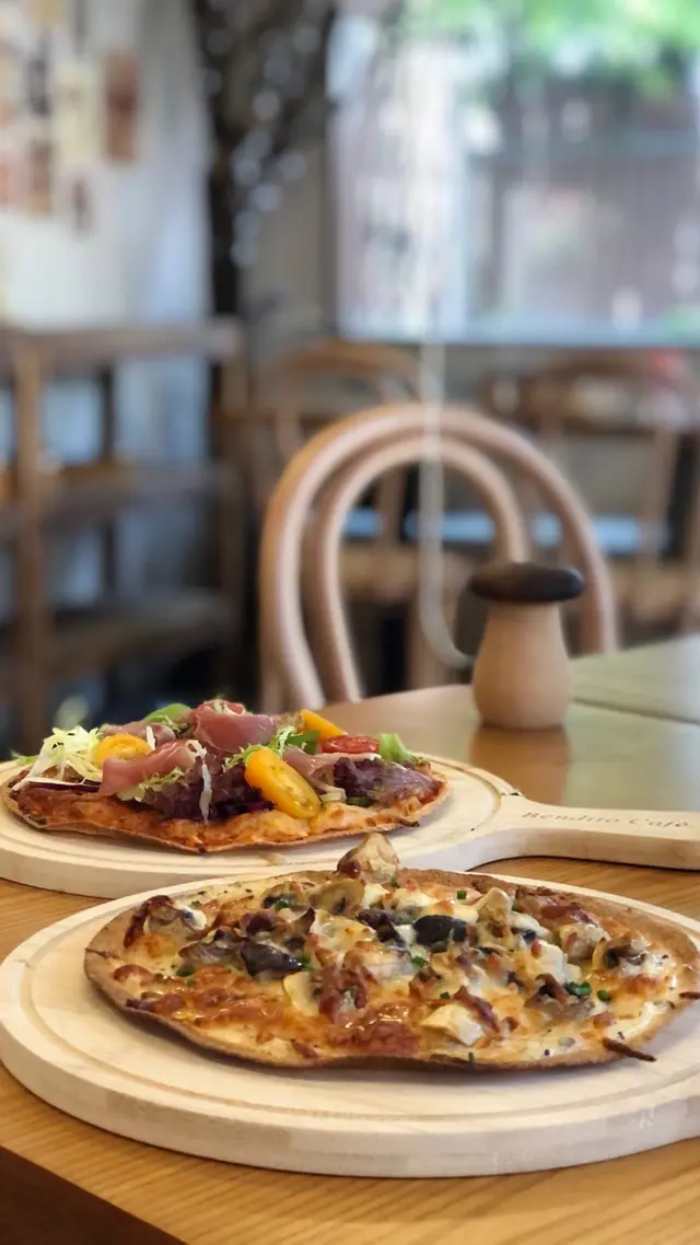 黑松露野菌pizza