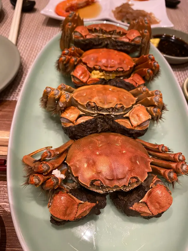 清蒸大閘蟹