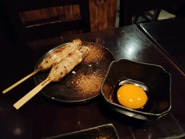 串燒自家製月見免治雞肉棒