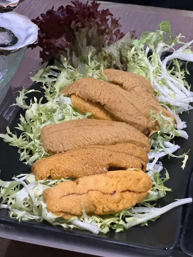 加拿大海膽刺身