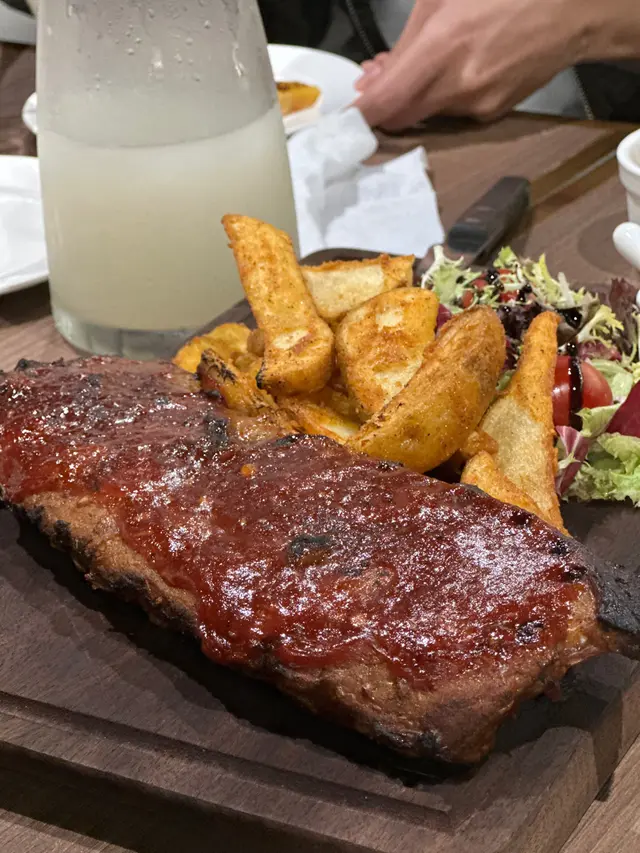 蒜香BBQ豬肋骨