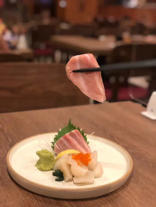 吞拿魚中拖羅刺身