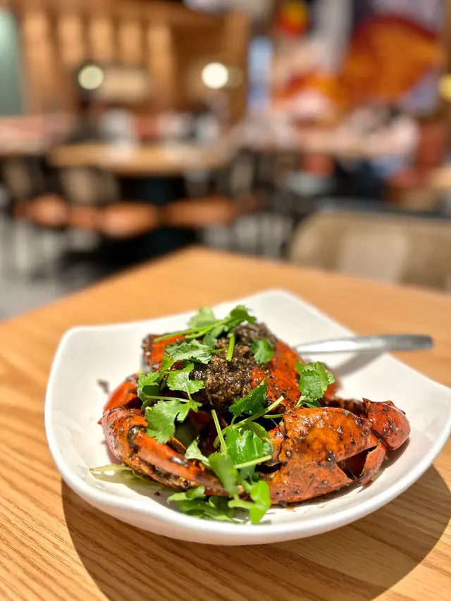 星洲黑胡椒蟹(小)