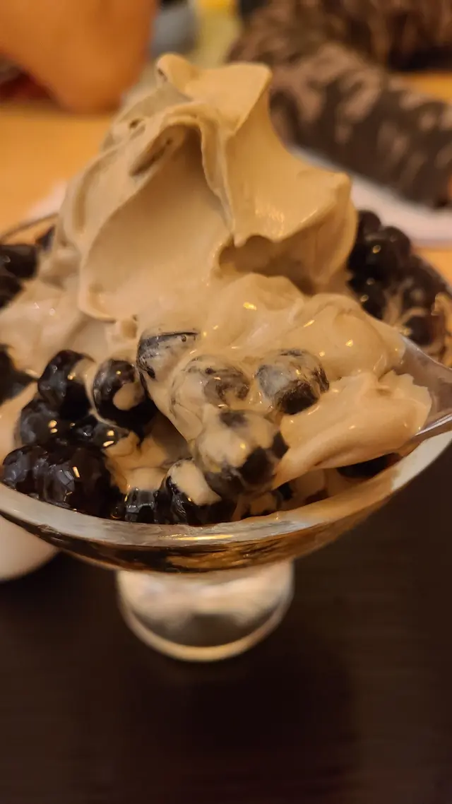 黑糖珍珠焙茶雪糕