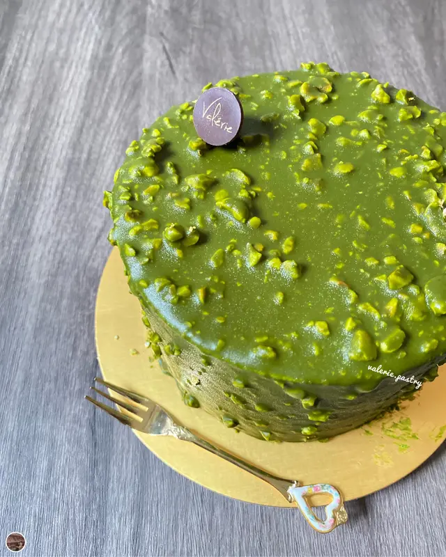 宇治抹茶脆皮蛋糕