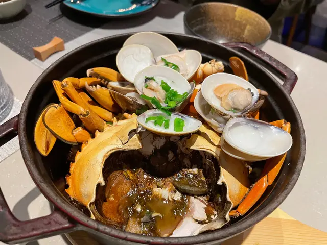 鮮蟹鮑魚汁焗飯