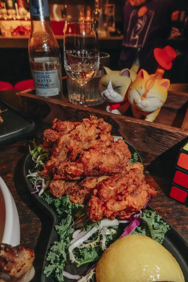 脆炸蜜味啤酒單骨雞翼