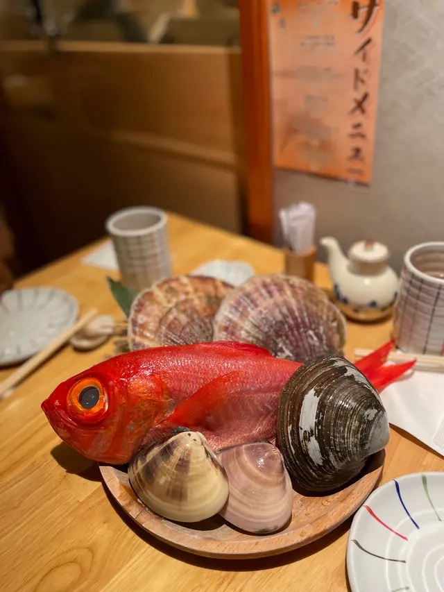 金目鯛活貝浜燒盛盒