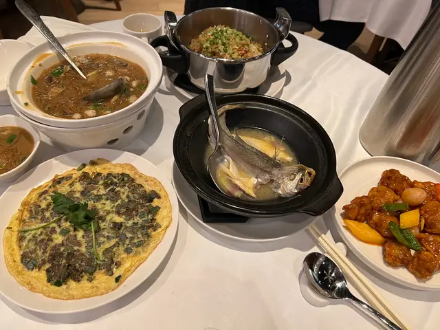 一頓超豐富的晚餐,老婆開心