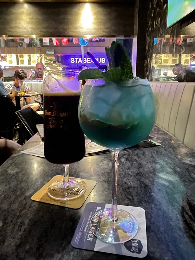 Dubble  mint   + San Miguel Cerveza Negra   