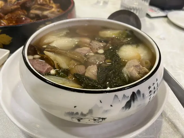 菜乾豬肺湯