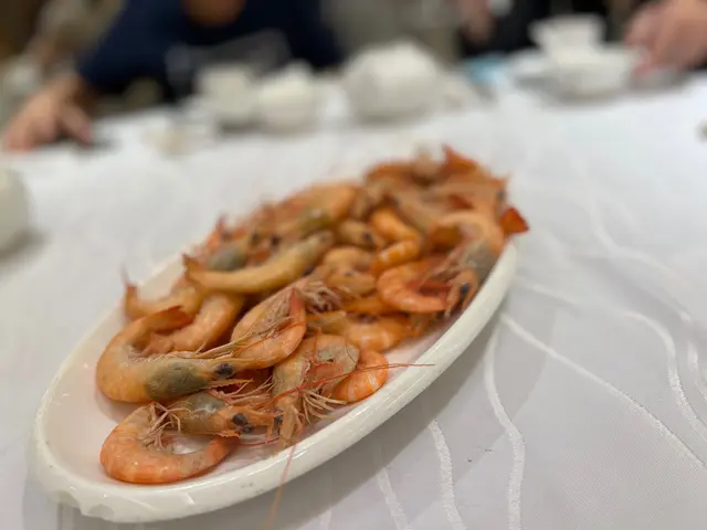 白灼海蝦