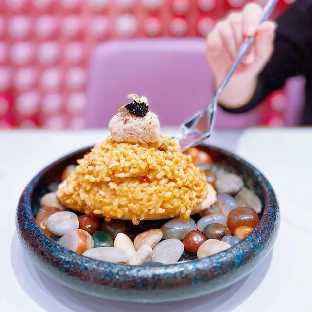 黑魚籽麵包蟹意大利飯