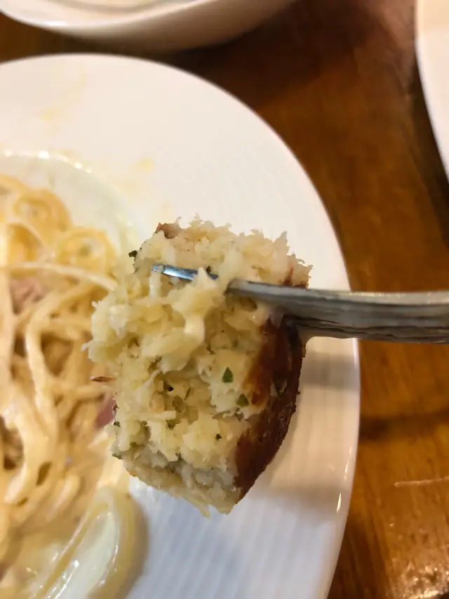 蟹肉煎餅  跟餐