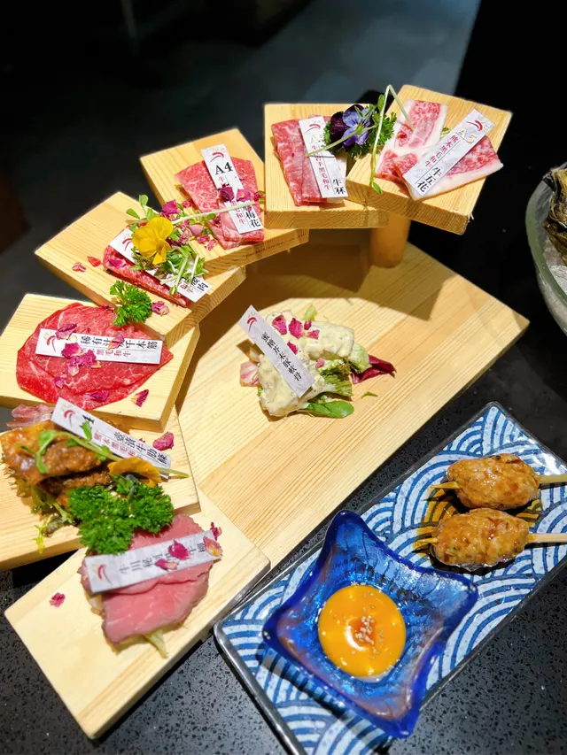 A5和牛拼盤