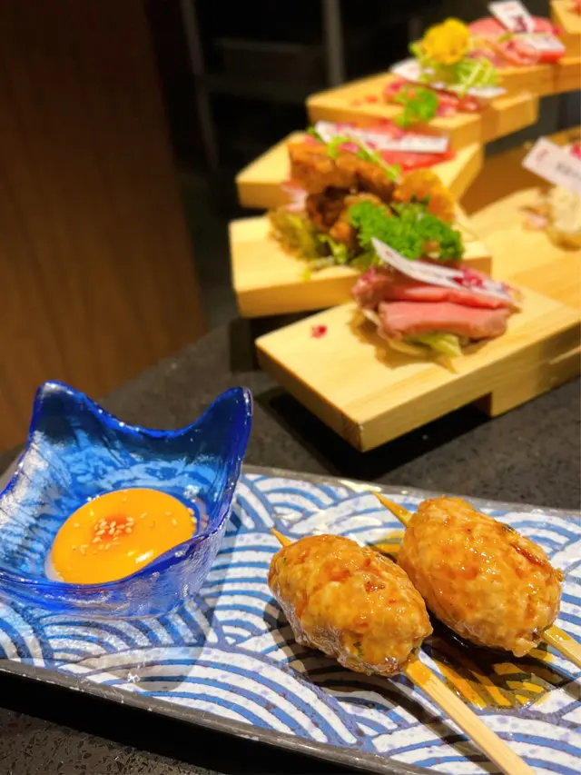 手工月見燒鳥串