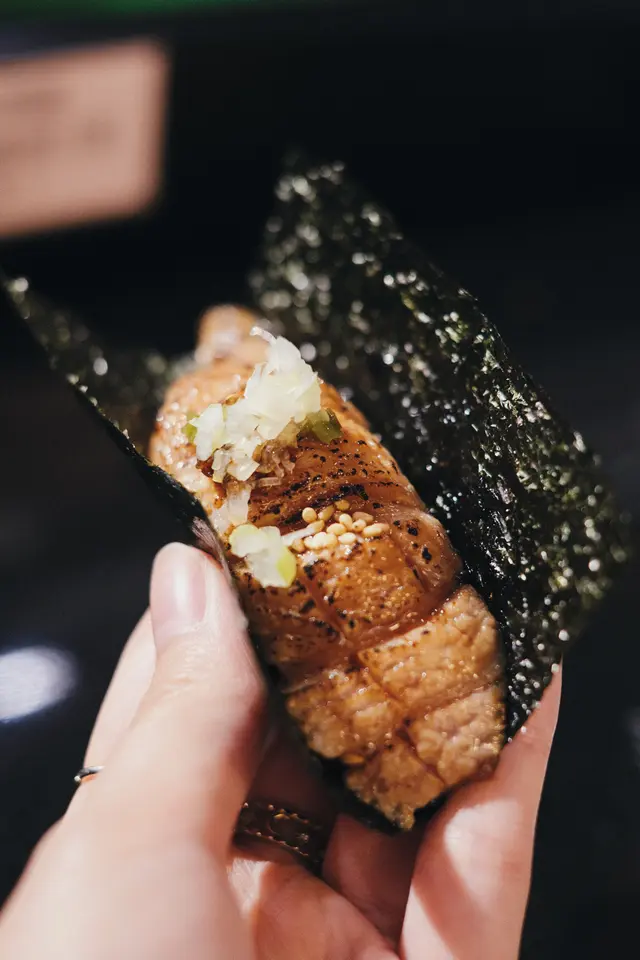 火炙大吞拿魚腩海苔壽司