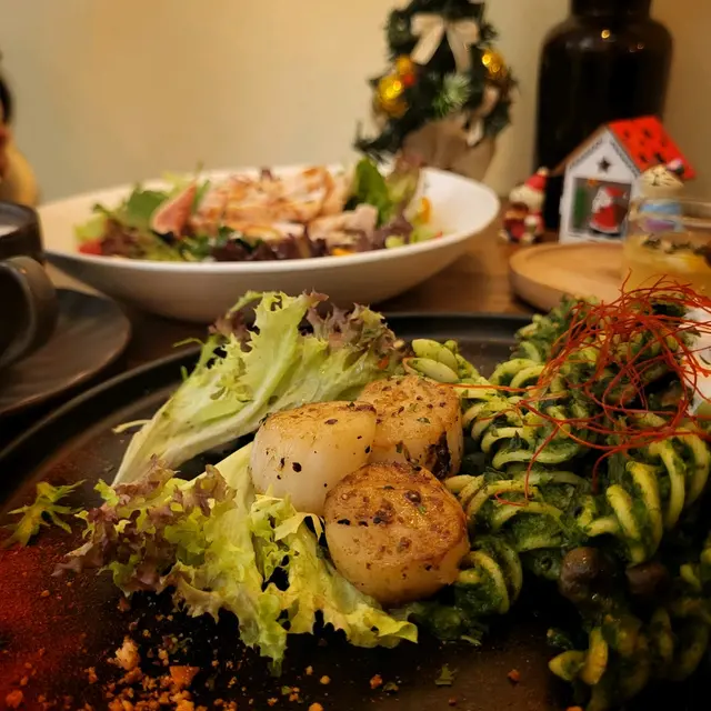 青醬帶子螺絲粉