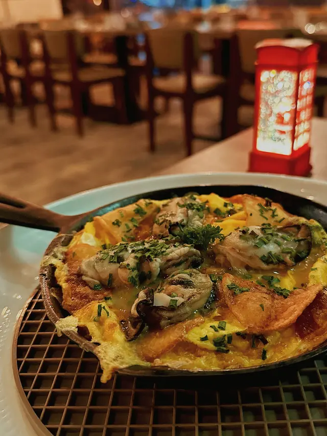 西班牙式廣島蠔蛋餅