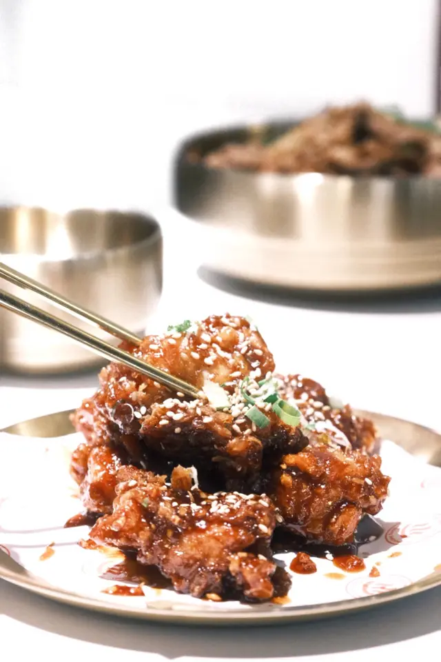  韓式炸雞甜辣半份