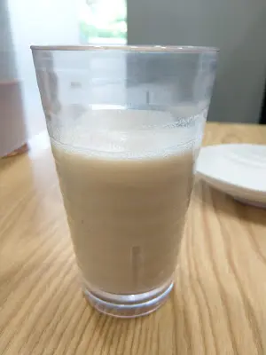 自製香濃白豆漿
