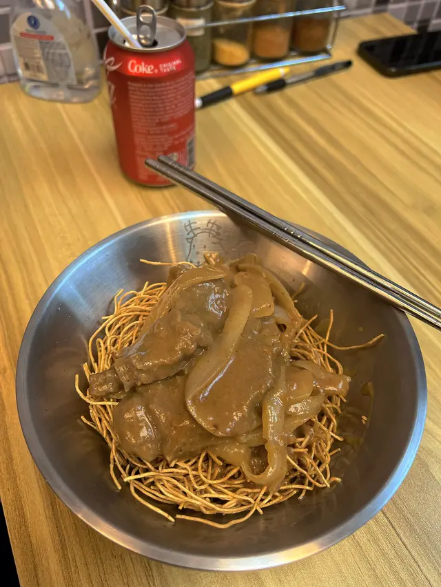 沙嗲牛脆脆麵