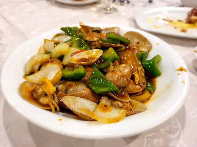 豉椒炒花甲