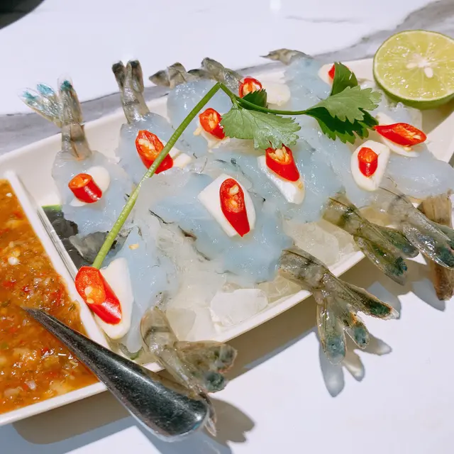 泰式生蝦刺身