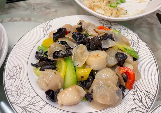 黑白木耳炒帶子