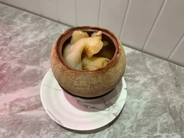 椰皇雞燉珍寶花膠