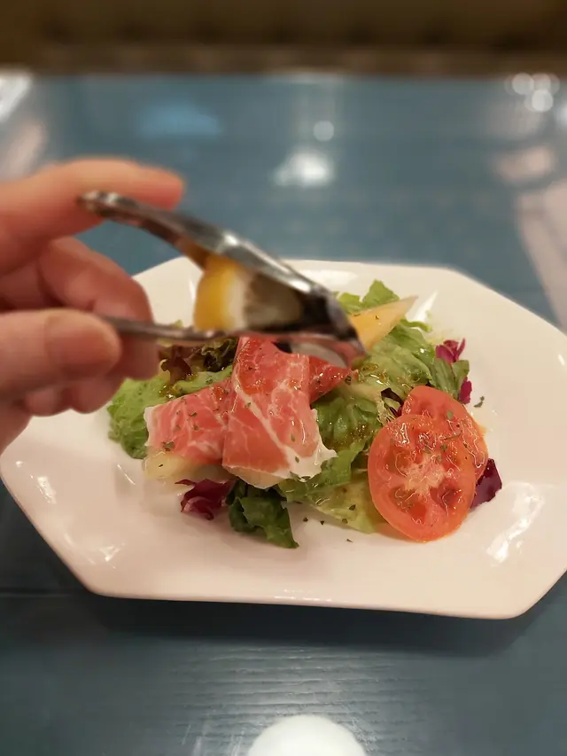 西班牙火腿蜜瓜沙律