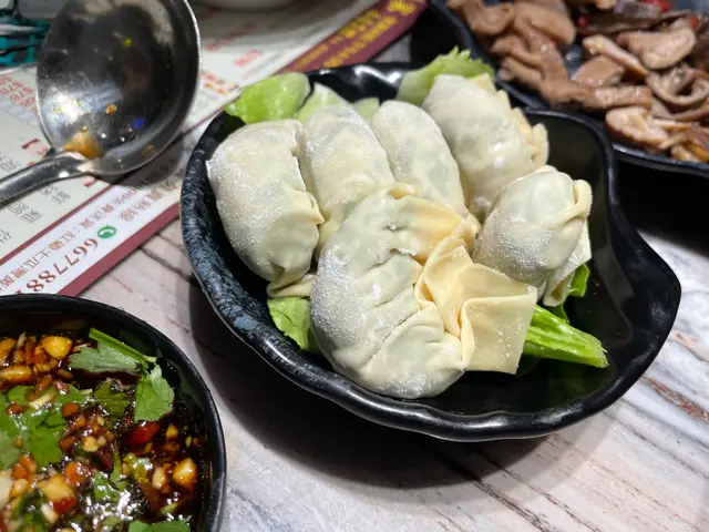 自家製韭菜餃