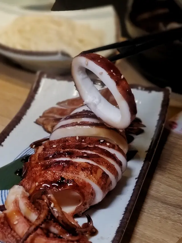 燒16寸日本大魷魚筒