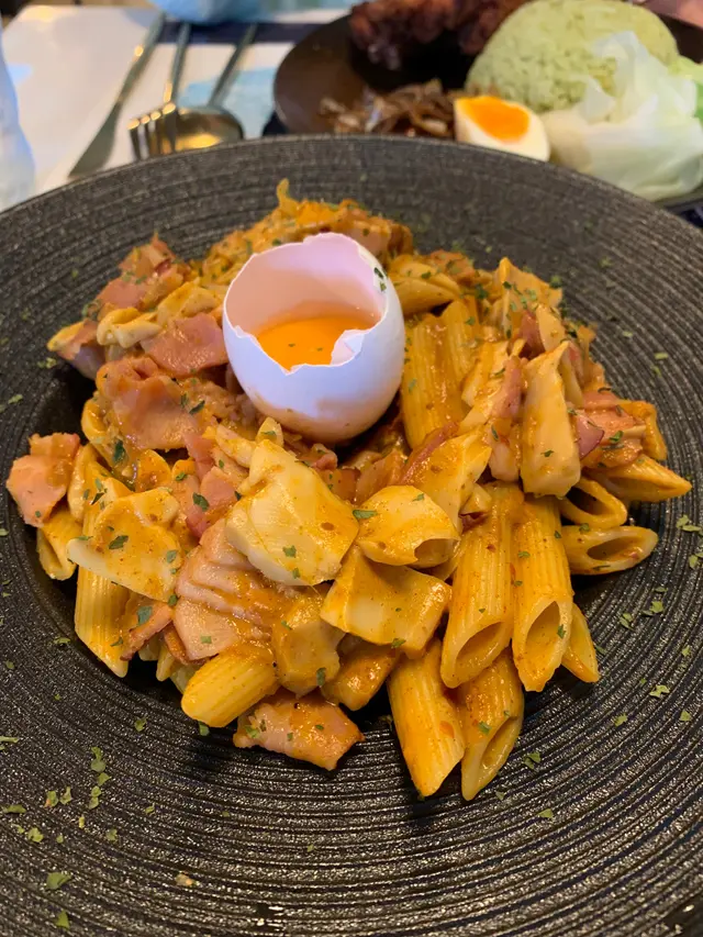 濃香喇沙煙肉長通粉